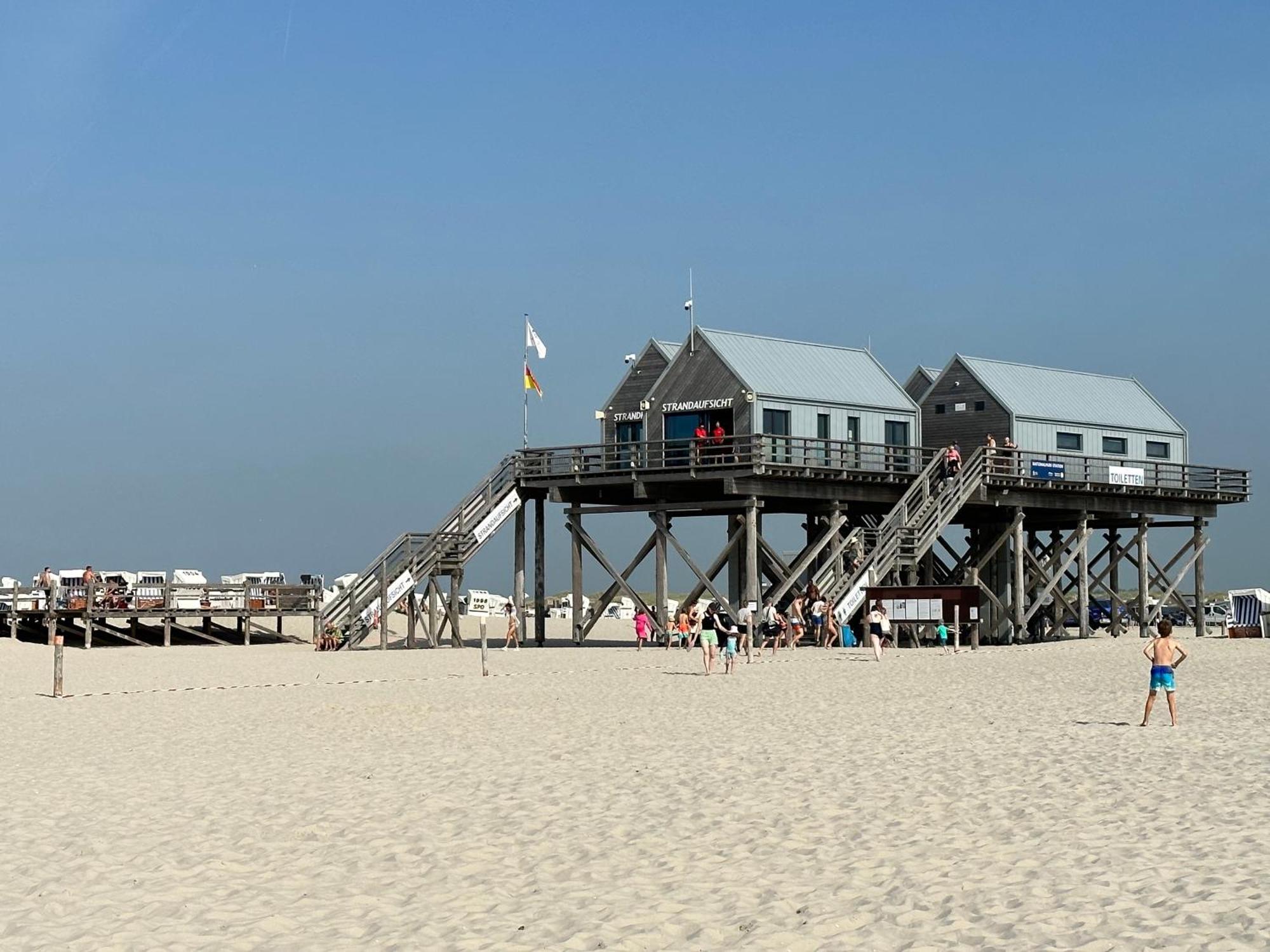 Sky & Sand Spo Nordsee By Nature I Boxspringbett, Terrasse, Zentral, Nah Am Deich ザンクト・ペーター・オルディング エクステリア 写真
